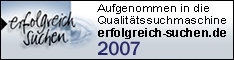 Auszeichnung erfolgreich suchen 2007
