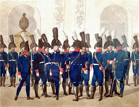 Berliner B&uuml;rgergarde (unbekannter K&uuml;nstler)