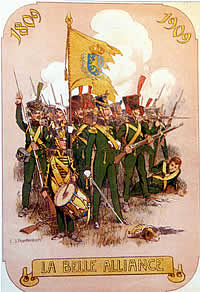 1. Regiment bei Waterloo (Frankenbach)