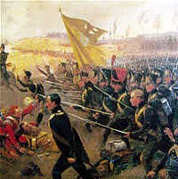 1. Regiment bei Waterloo (Rössler)