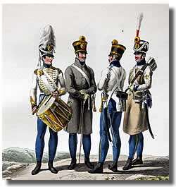 Ungarische Infanterie 1820