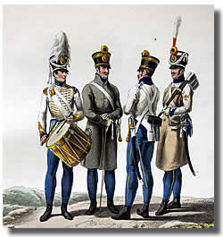Ungarische Infanterie 1820