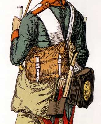 Feldausr&uuml;stung Preu&szlig;ische Infanterie 1806
