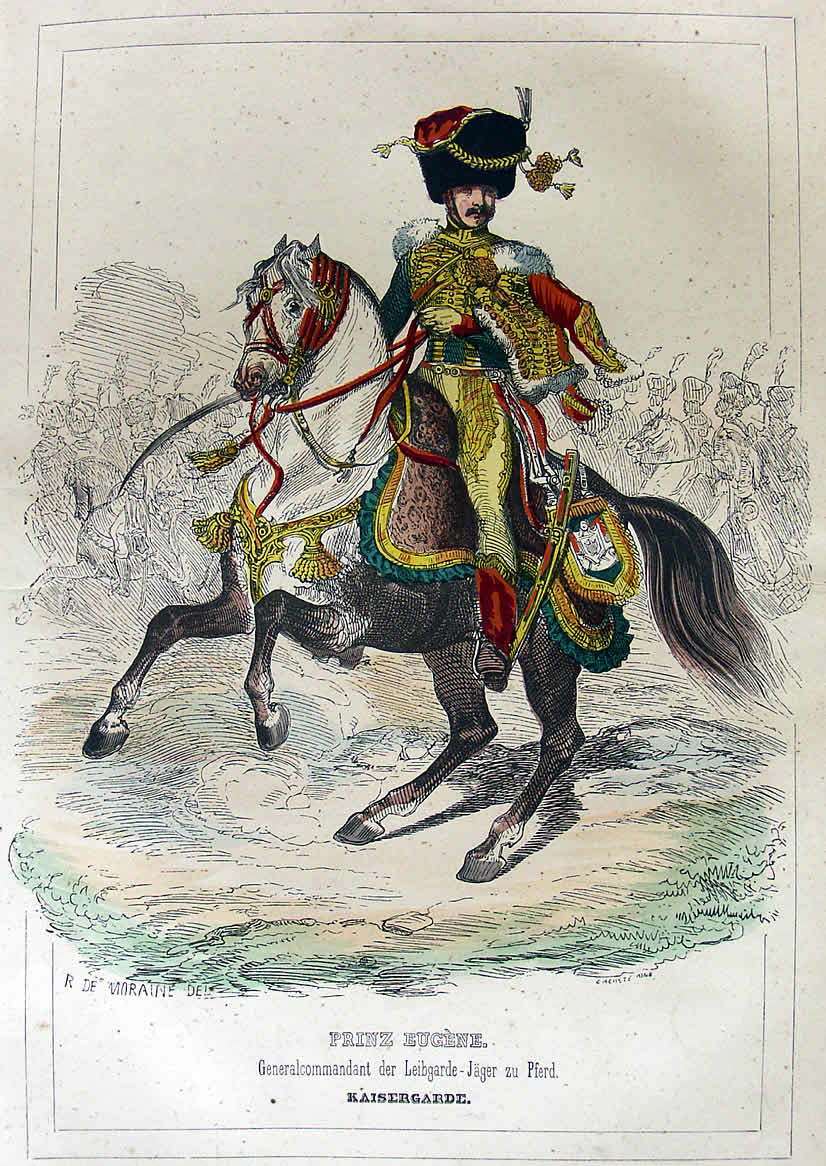 Napoleon Online Uniformbilder aus dem Werk von Marco St. Hilaire über