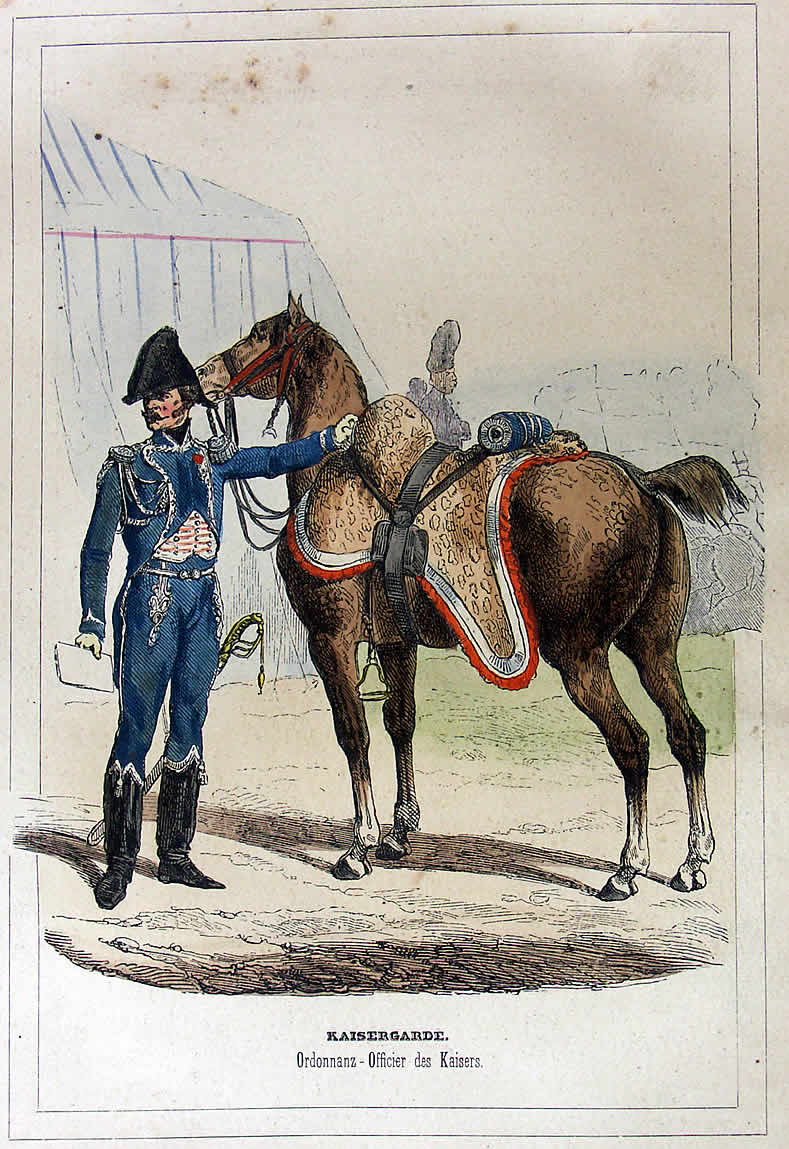 Napoleon Online Uniformbilder aus dem Werk von Marco St. Hilaire über