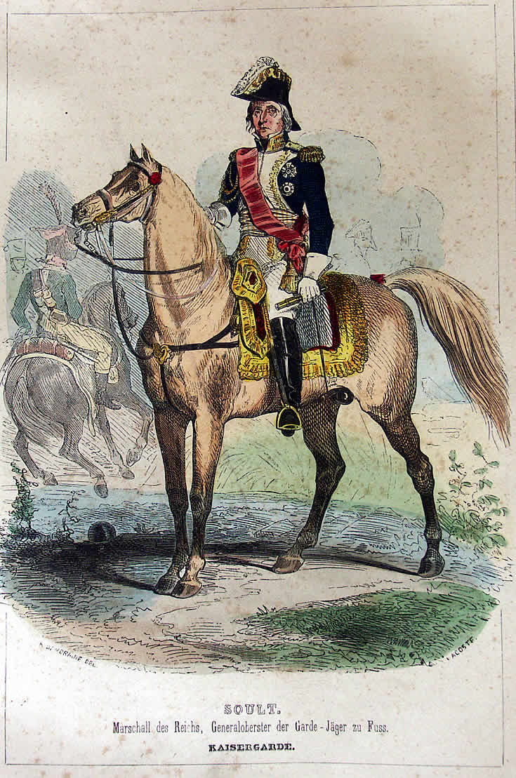 Napoleon Online Uniformbilder aus dem Werk von Marco St. Hilaire über