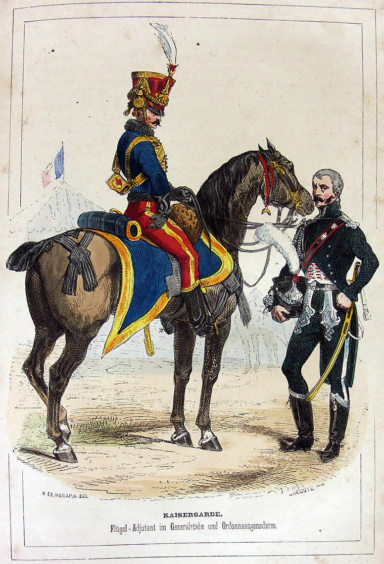 Napoleon Online Uniformbilder aus dem Werk von Marco St. Hilaire über