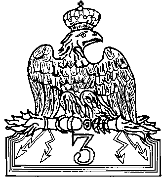 Tschakoblech 3. Franz�sische Linieninfanterie (Otto)