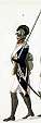 Franz�sische Armee 1794 - Soldat des 1. Bataillons der Pariser Nationalgarde