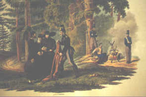 Biwak bei Maliathui 1812 (Faber du Faur)