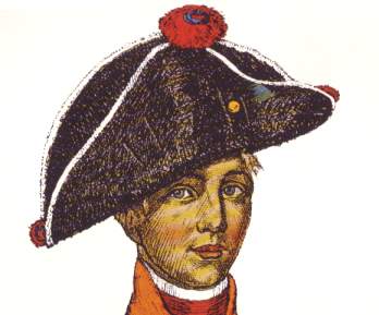 Infanteriehut der Preuischen Musketiere 1806