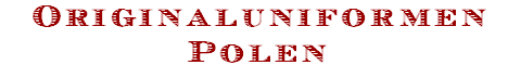 Originaluniformen
Polen